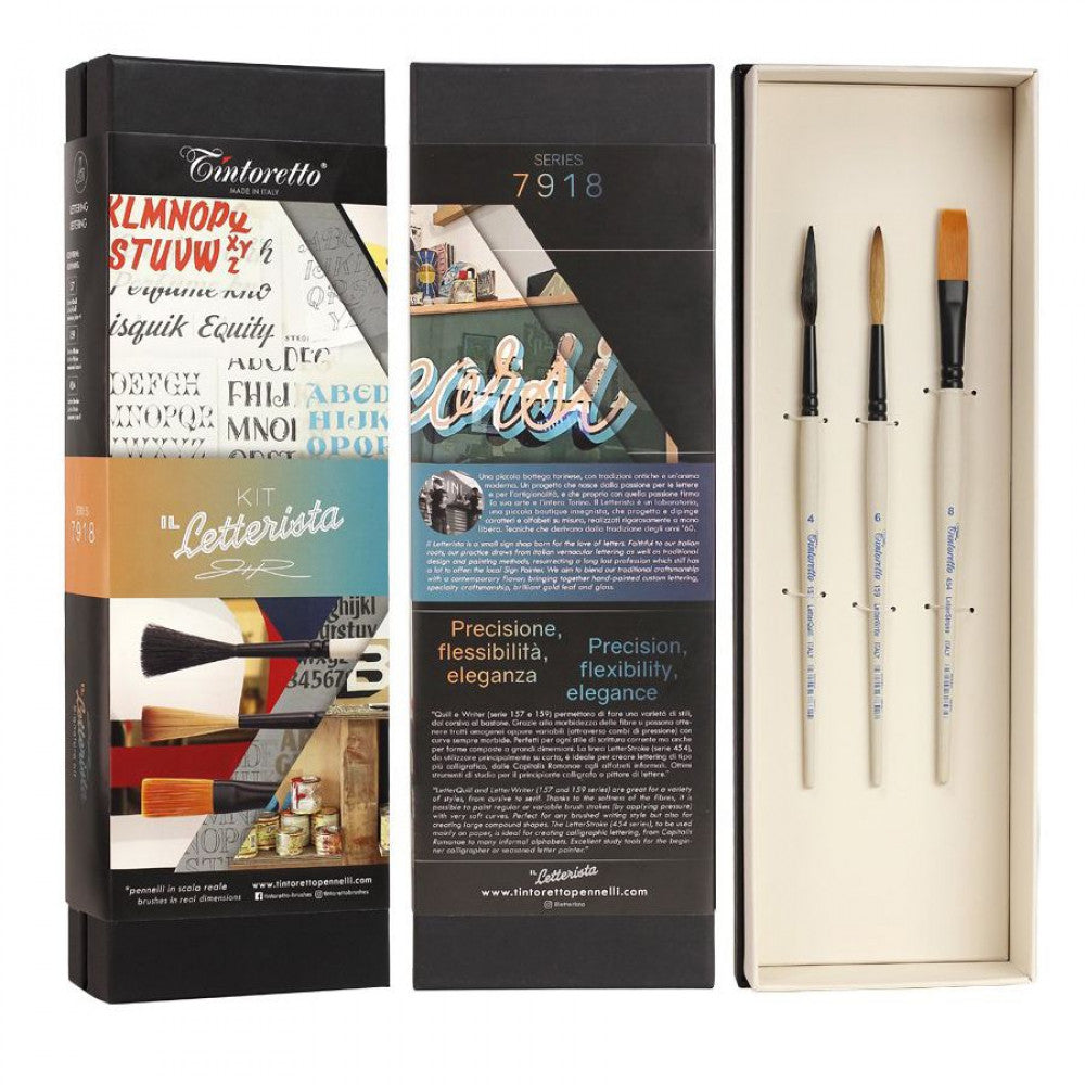 Estojo Pincel Tintoretto Il Letterista